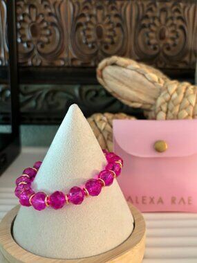 Bar by Alexa Rae Alina Bracelet- Gold Beach Bellini